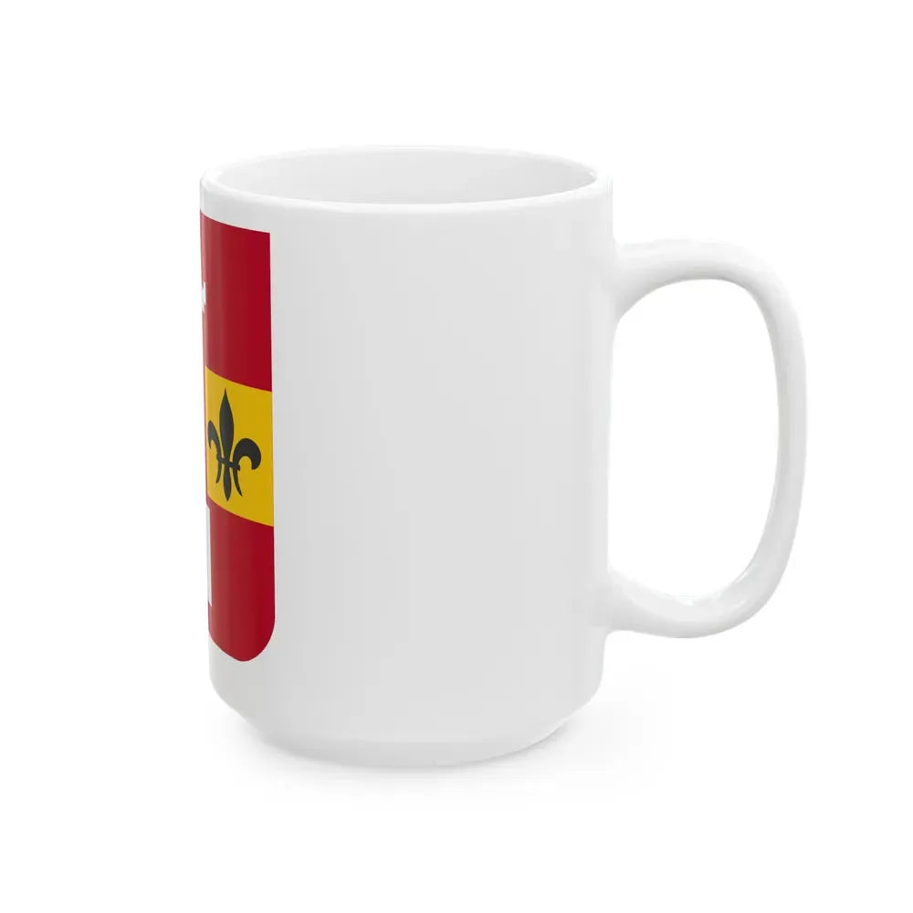 740th Antiaircraft Artillery Gun Battalion v2 (U.S. Army) White Coffee Mug - Go Mug Yourself