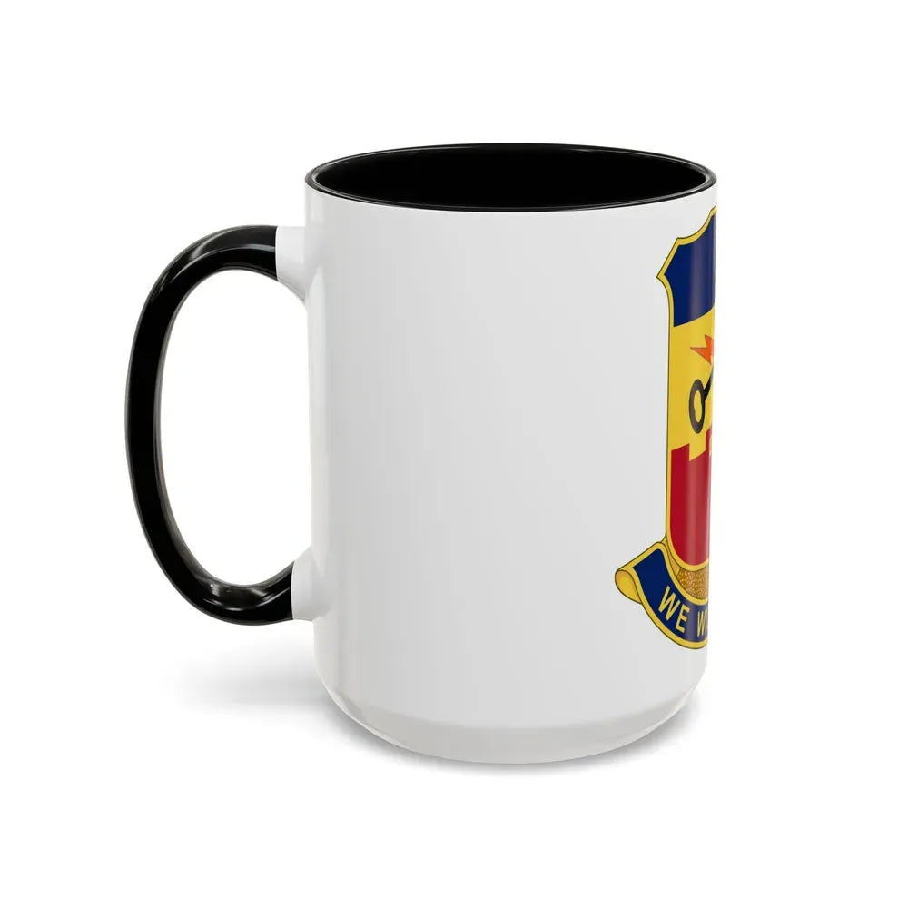 741 Engineer Battalion (U.S. Army) Accent Coffee Mug - Go Mug Yourself