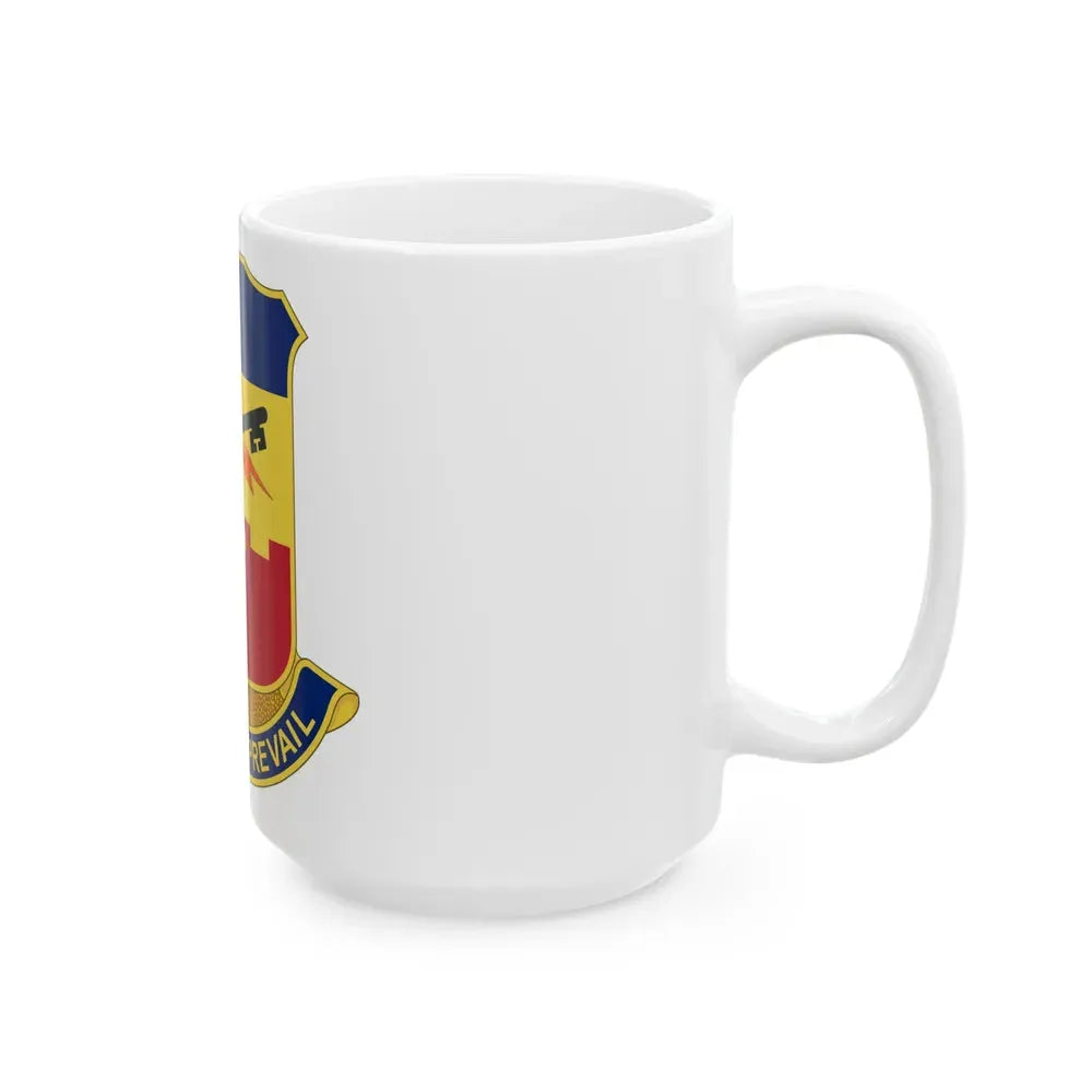 741 Engineer Battalion (U.S. Army) White Coffee Mug - Go Mug Yourself