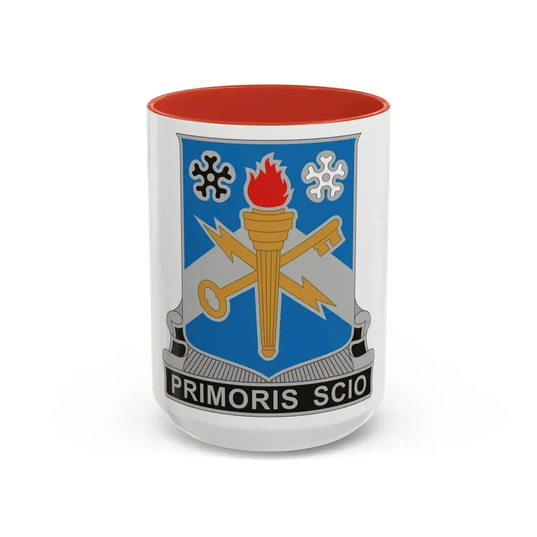 741 Military Intelligence Battalion (U.S. Army) Accent Coffee Mug 15oz Red - Go Mug Yourself