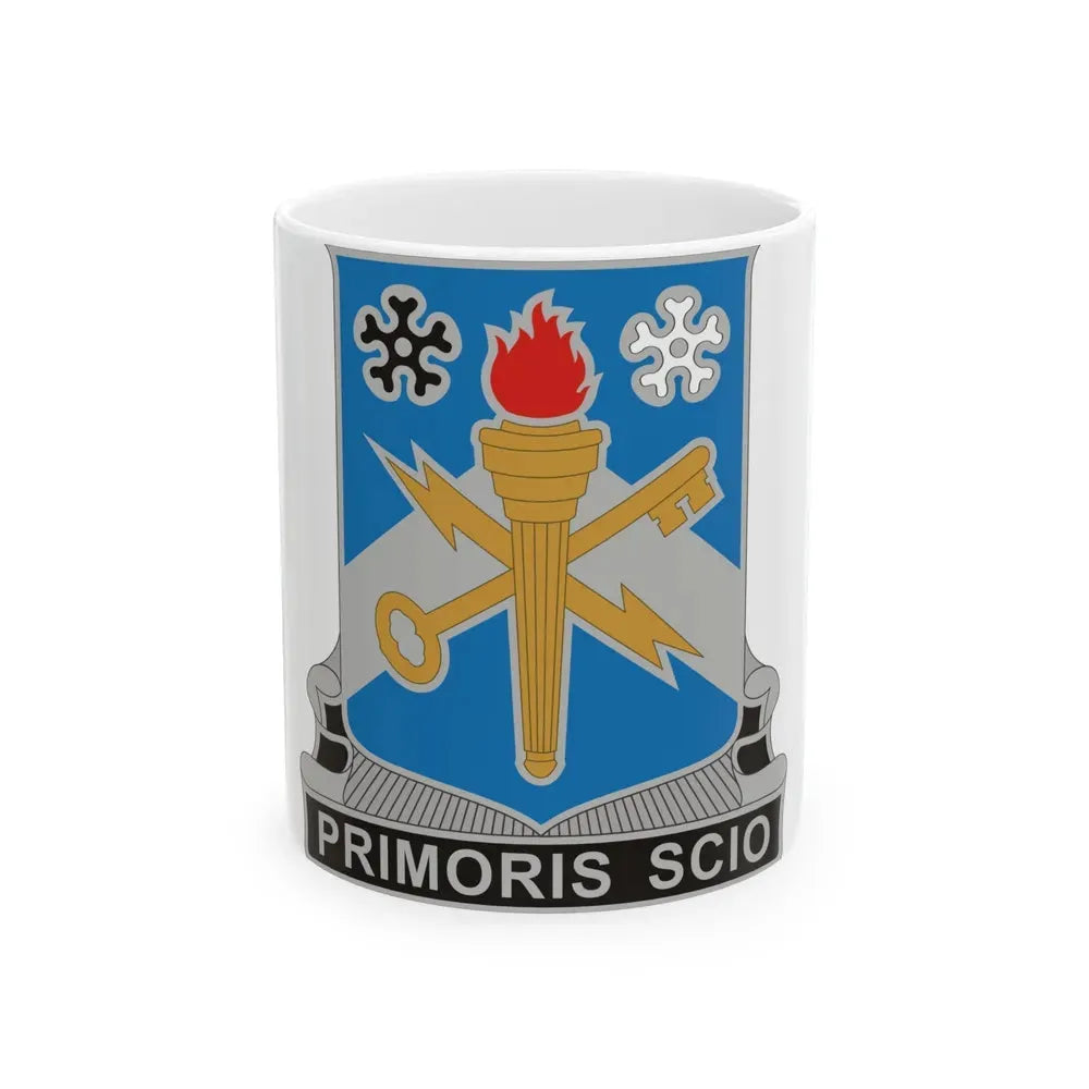 741 Military Intelligence Battalion (U.S. Army) White Coffee Mug 11oz - Go Mug Yourself