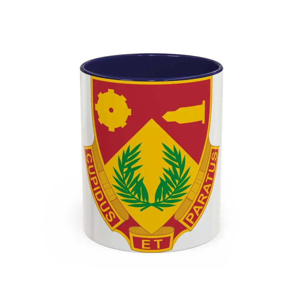 741 Ordnance Battalion (U.S. Army) Accent Coffee Mug 11oz Navy - Go Mug Yourself