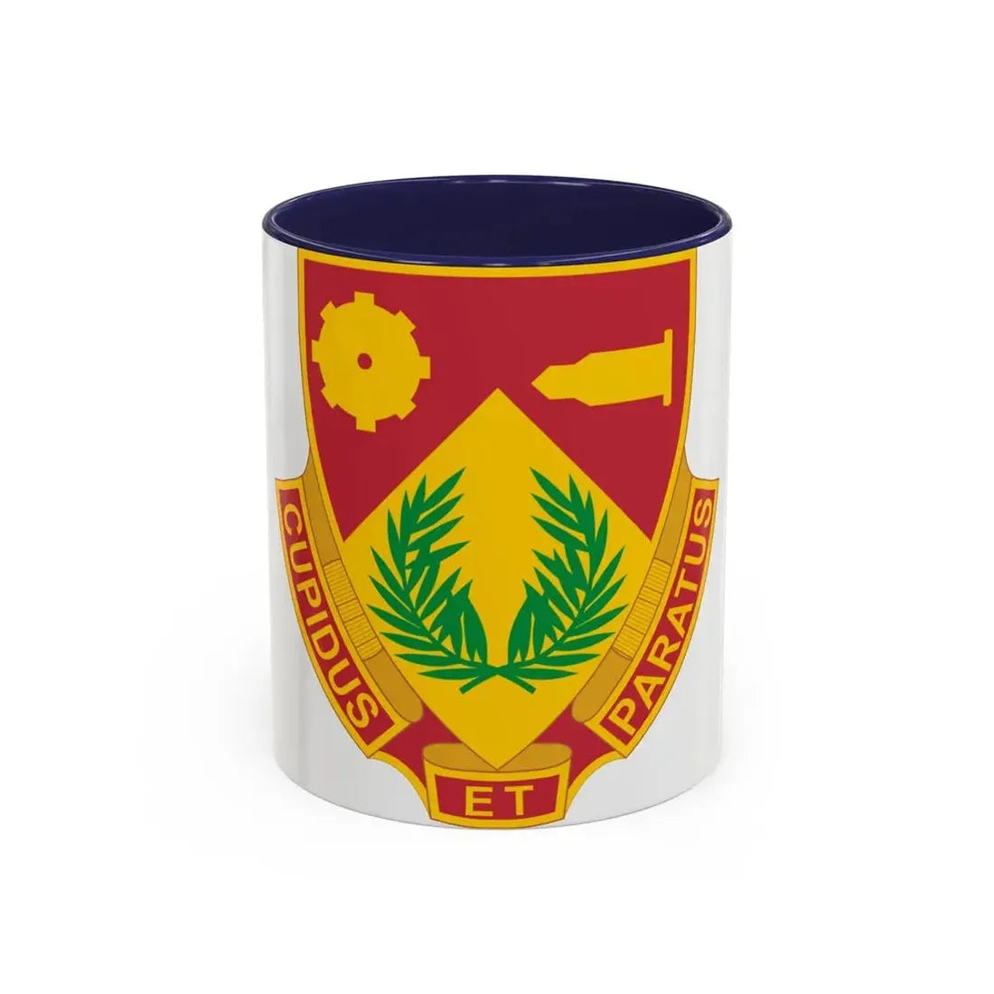 741 Ordnance Battalion (U.S. Army) Accent Coffee Mug 11oz Navy - Go Mug Yourself