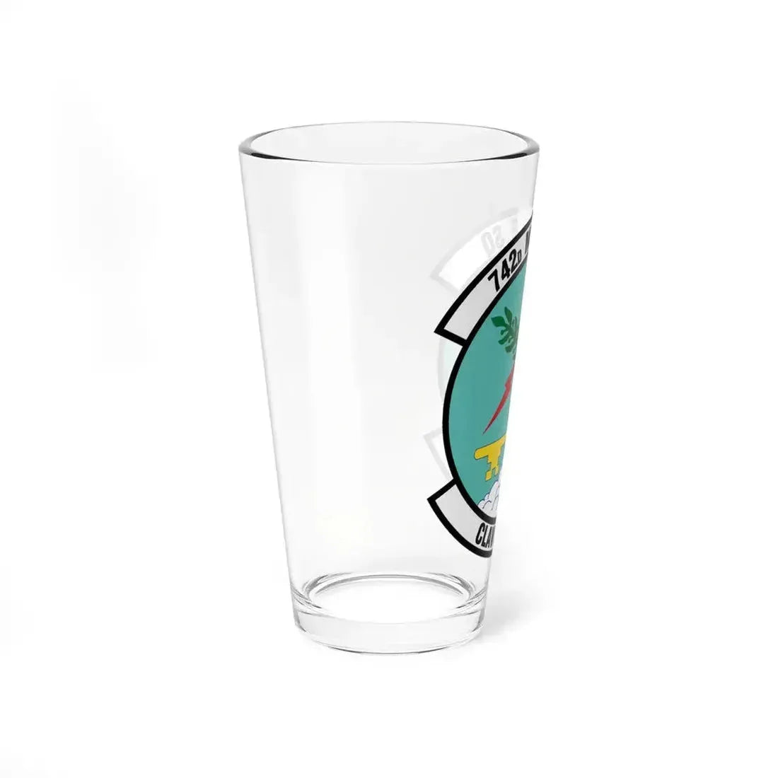742 Missile Squadron AFGSC (U.S. Air Force) Pint Glass 16oz - Go Mug Yourself