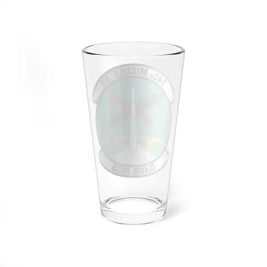 742 Missile Squadron AFGSC (U.S. Air Force) Pint Glass 16oz - Go Mug Yourself