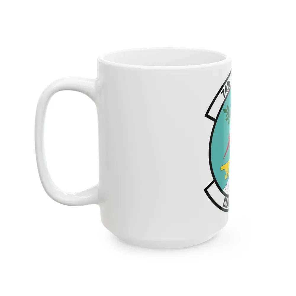 742 Missile Squadron AFGSC (U.S. Air Force) White Coffee Mug - Go Mug Yourself