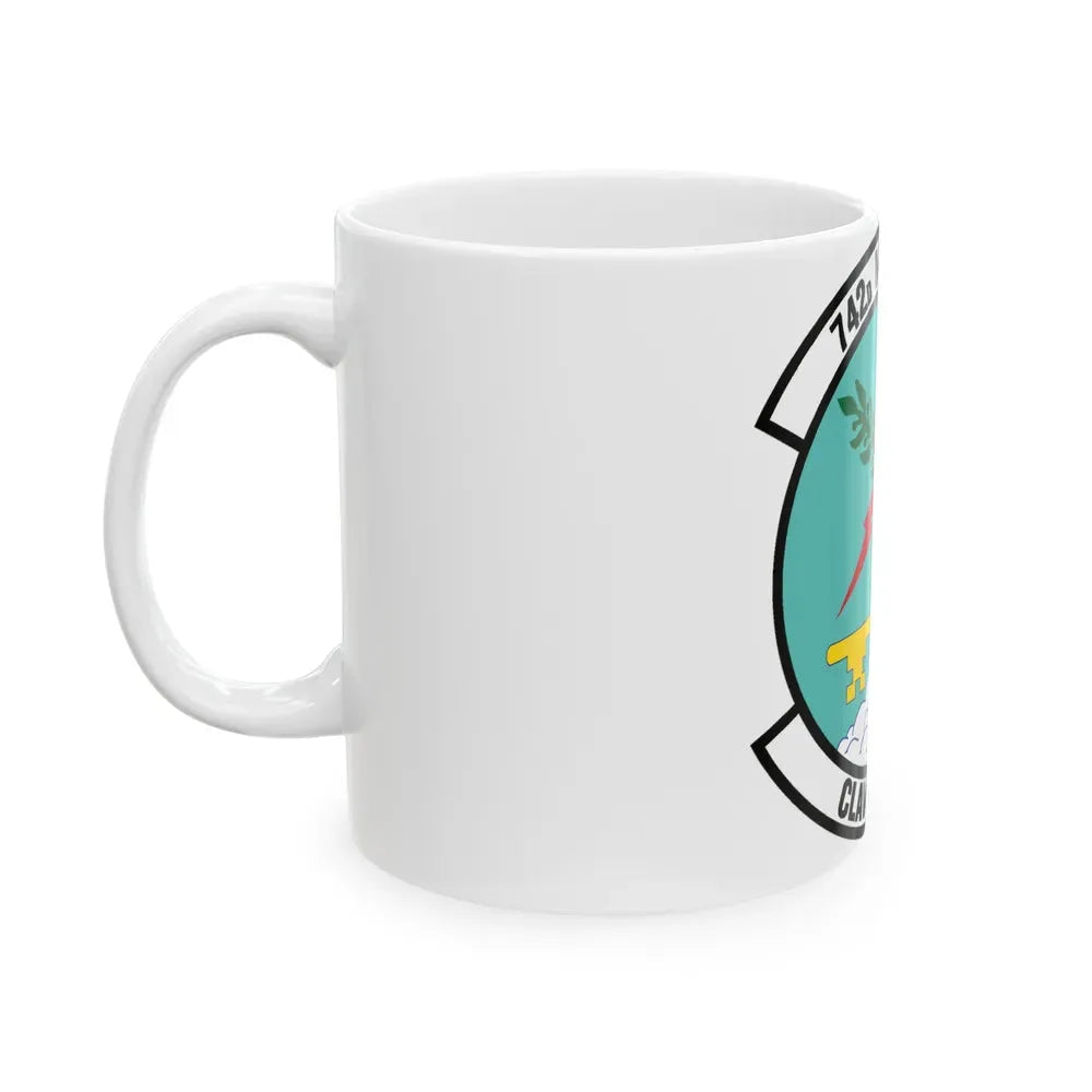 742 Missile Squadron AFGSC (U.S. Air Force) White Coffee Mug - Go Mug Yourself