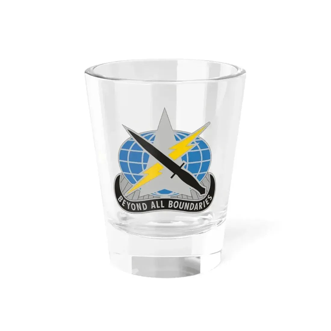 743 Military Intelligence Battalion (U.S. Army) Shot Glass 1.5oz 1.5oz - Go Mug Yourself