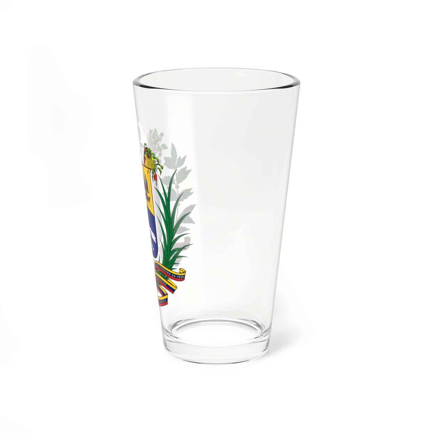 Coat of arms of Venezuela (Venezuela) (Coat of Arms) Pint Glass 16oz