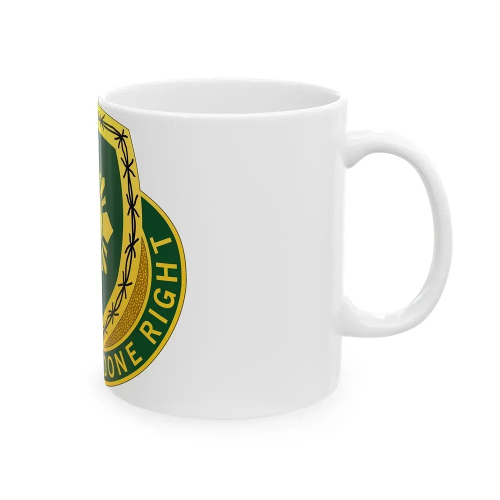 744 Military Police Battalion (U.S. Army) White Coffee Mug - Go Mug Yourself