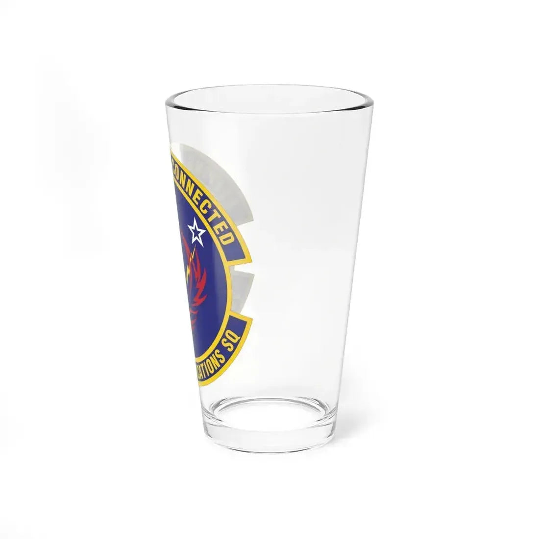 744th Communications Squadron (U.S. Air Force) Pint Glass 16oz - Go Mug Yourself