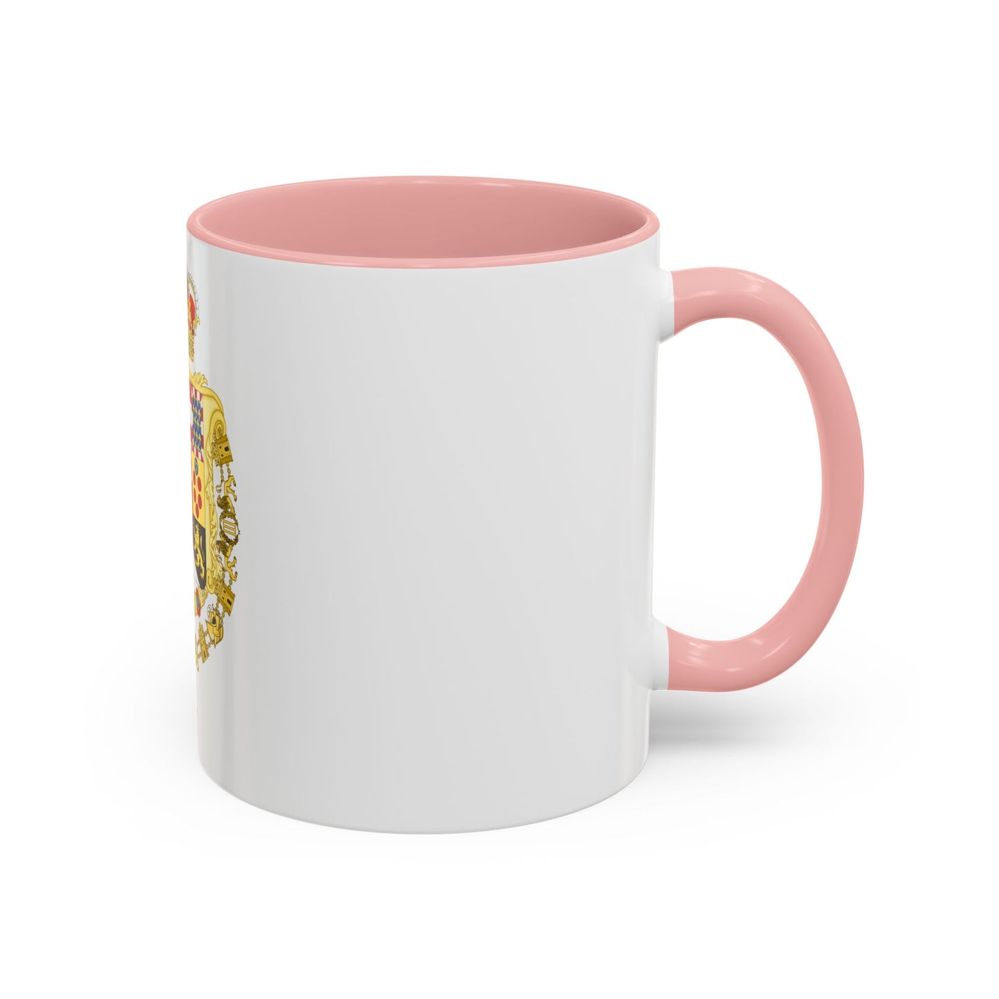 Royal Greater Coat of Arms of Spain (1761-1868 and 1874-1931) - Accent Coffee Mug