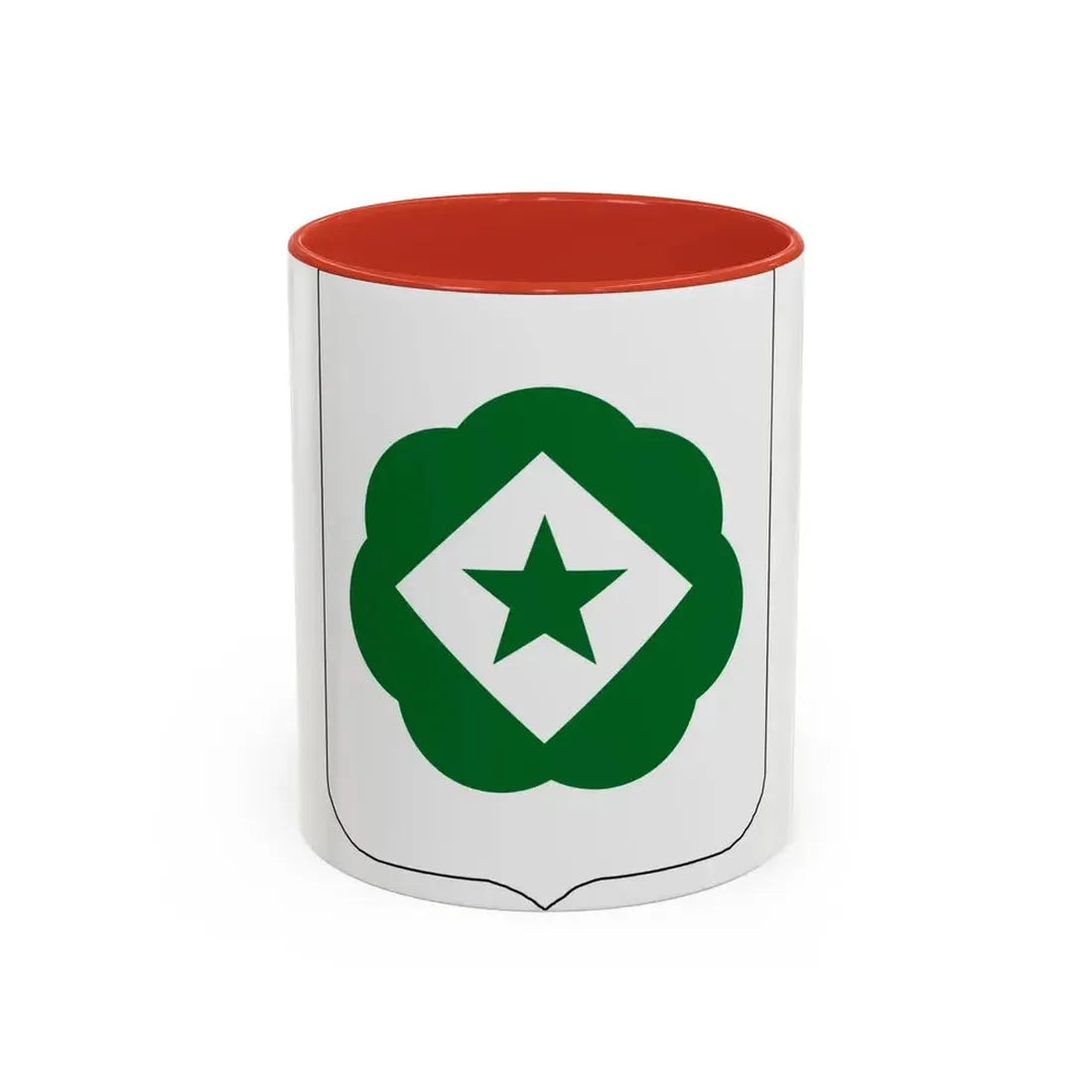 745th Tank Battalion (U.S. Army) Accent Coffee Mug 11oz Red - Go Mug Yourself