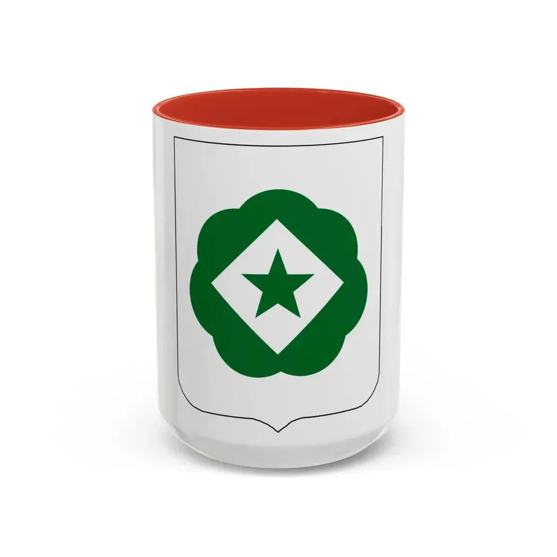 745th Tank Battalion (U.S. Army) Accent Coffee Mug 15oz Red - Go Mug Yourself