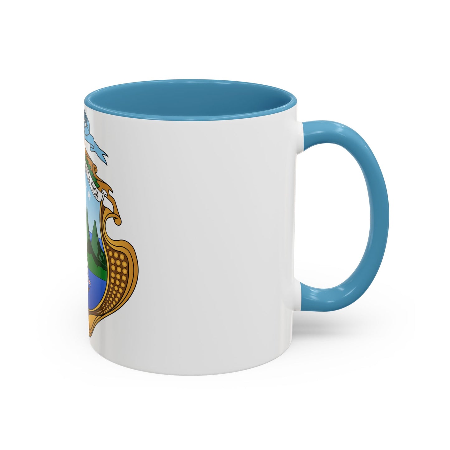 Coat of arms of Costa Rica (1906-1964) - Accent Coffee Mug