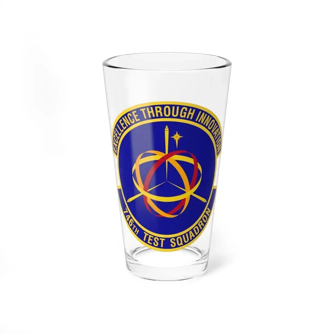 746th Test Squadron (U.S. Air Force) Pint Glass 16oz 16oz - Go Mug Yourself