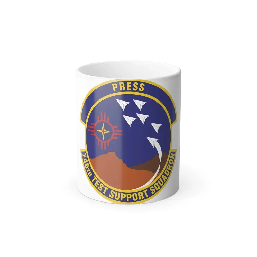 746th Test Support Squadron (U.S. Air Force) Color Changing Coffee Mug 11oz - Go Mug Yourself