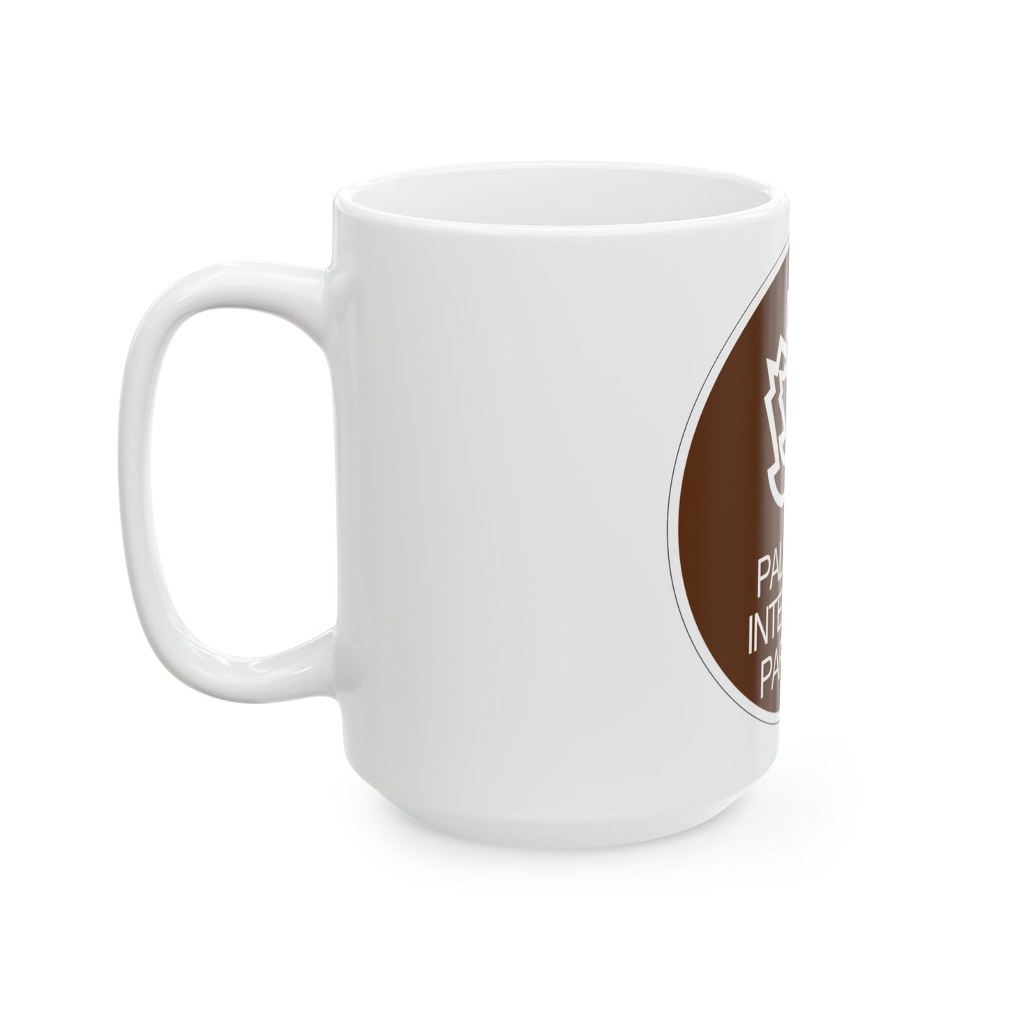 Palisades Interstate Pkwy (New York) (Road Sign) White Coffee Mug