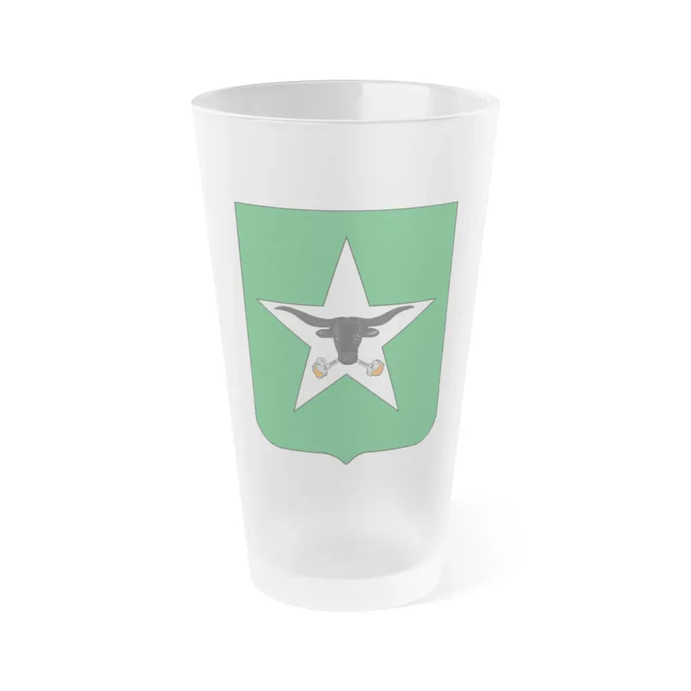 747th Tank Battalion (U.S. Army) Frosted Pint Glass 16oz Default Title - Go Mug Yourself