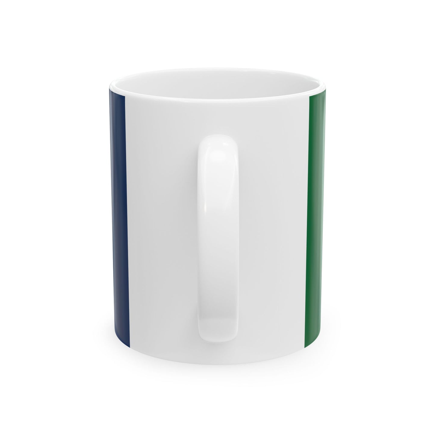 Keystone Flag reverse (United States) White Coffee Mug