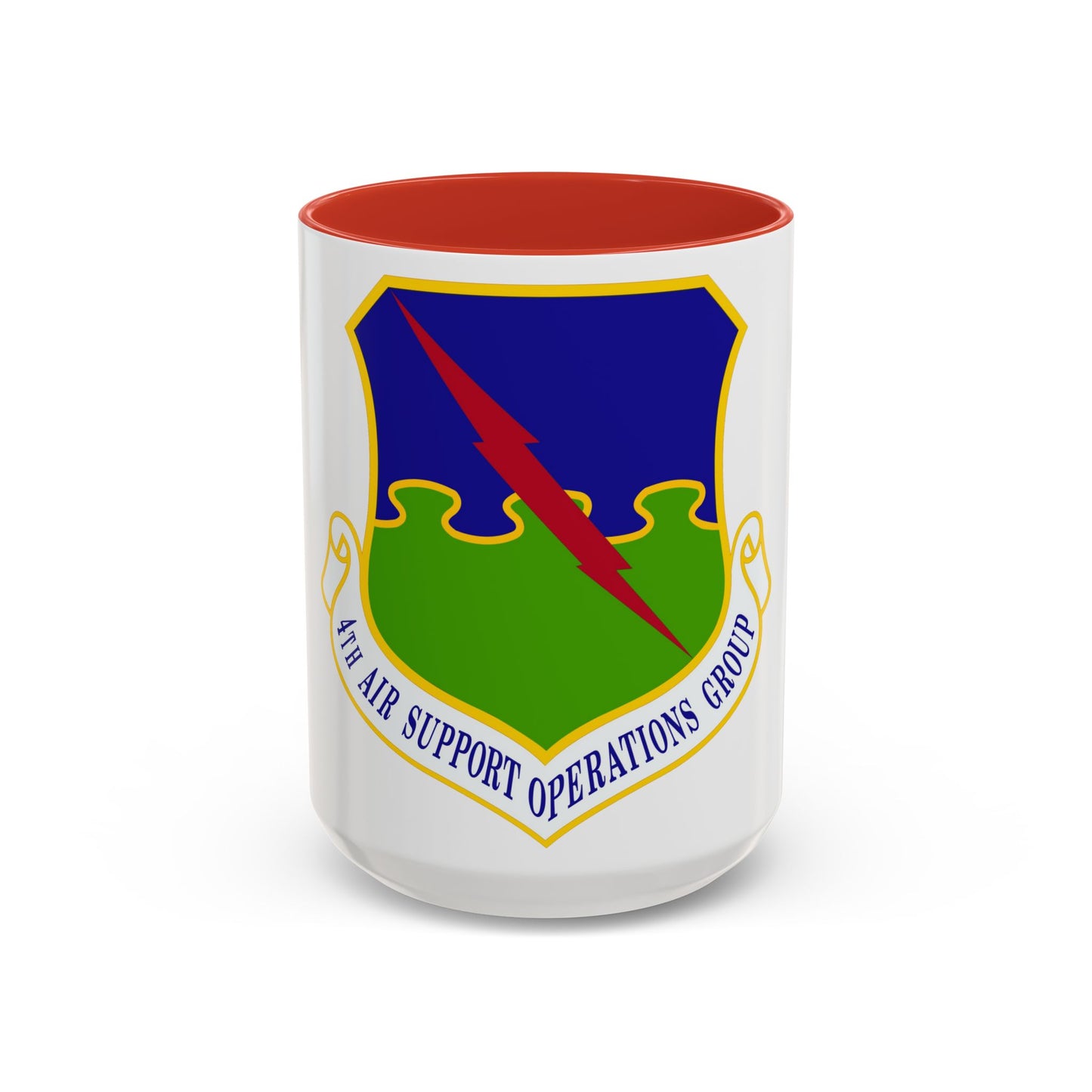 4 Air Support Operations Group USAFE (U.S. Air Force) Accent Coffee Mug