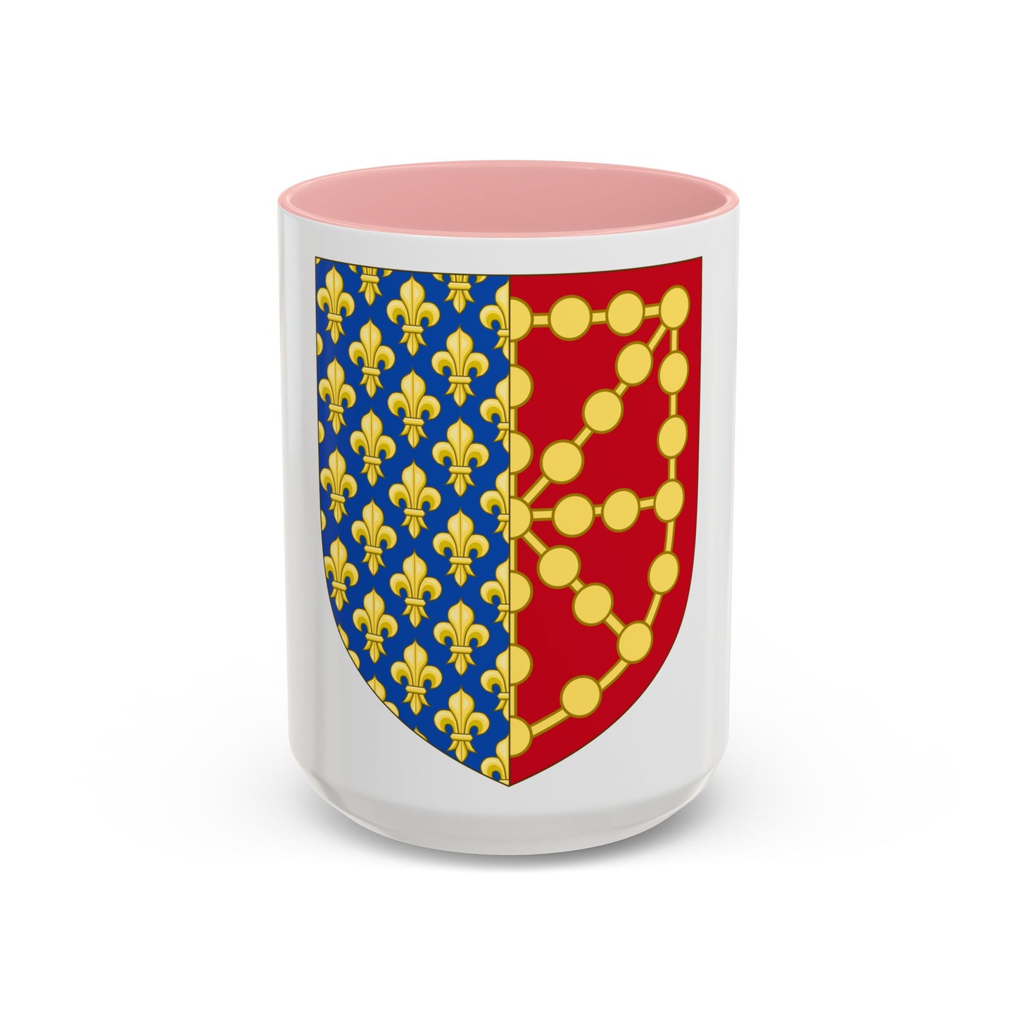 Royal Coat of Arms of Navarre (1285-1328) - Accent Coffee Mug
