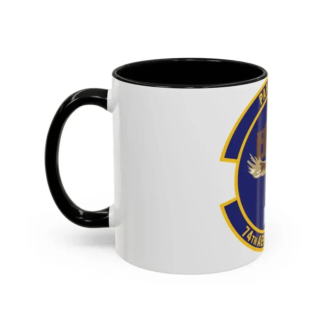 74th Aerial Port Squadron (U.S. Air Force) Accent Coffee Mug - Go Mug Yourself