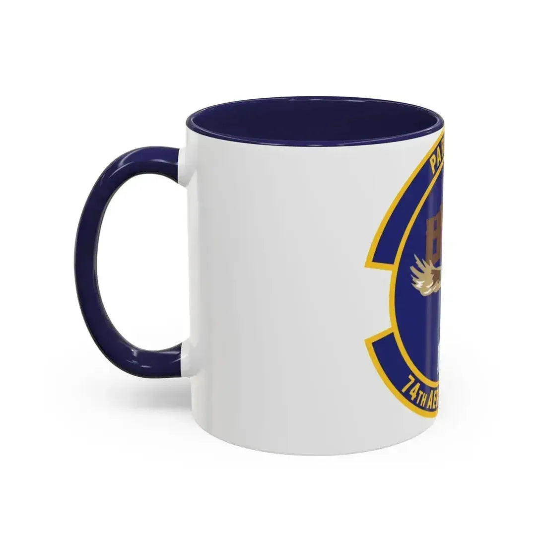 74th Aerial Port Squadron (U.S. Air Force) Accent Coffee Mug - Go Mug Yourself