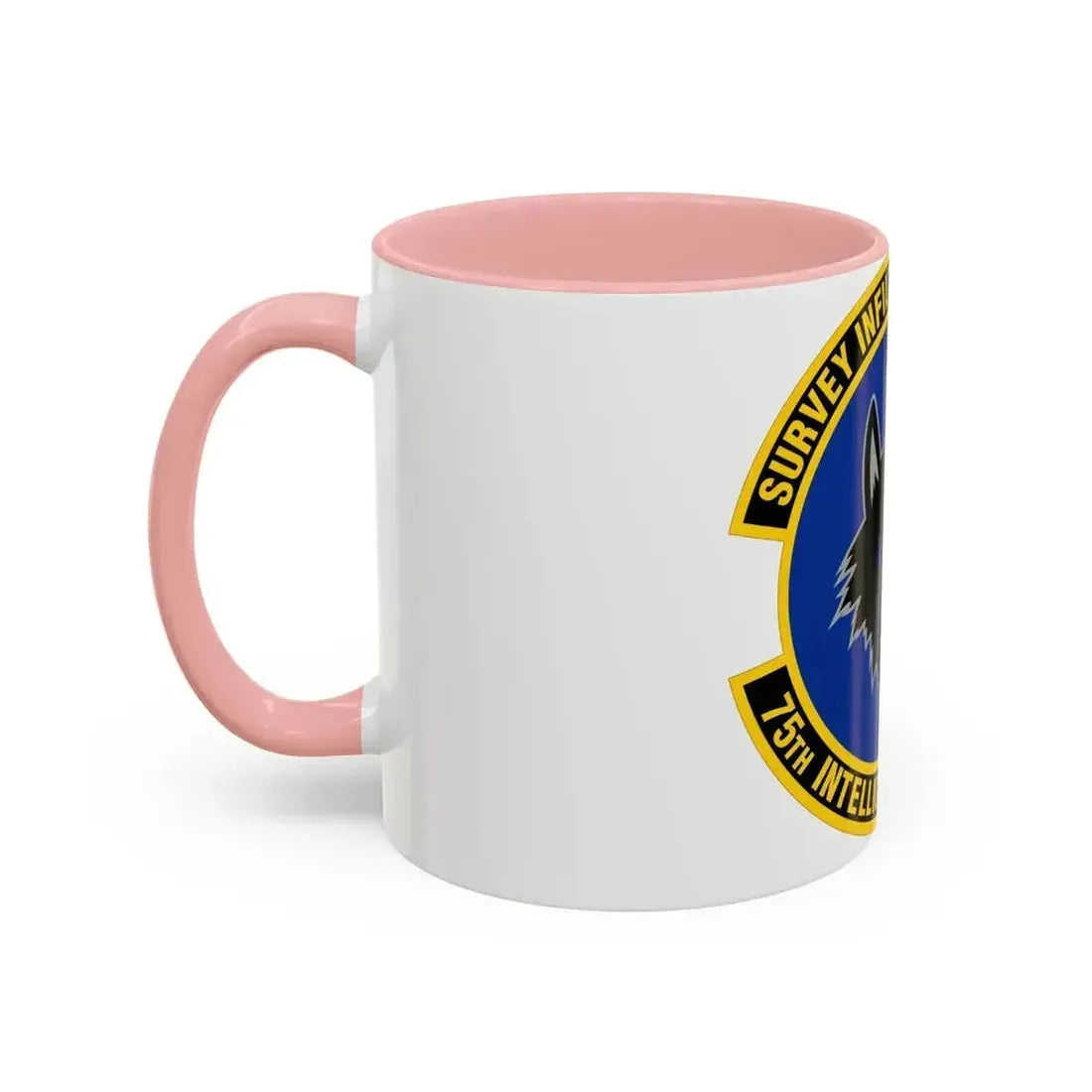 75 Intelligence Squadron ACC (U.S. Air Force) Accent Coffee Mug - Go Mug Yourself