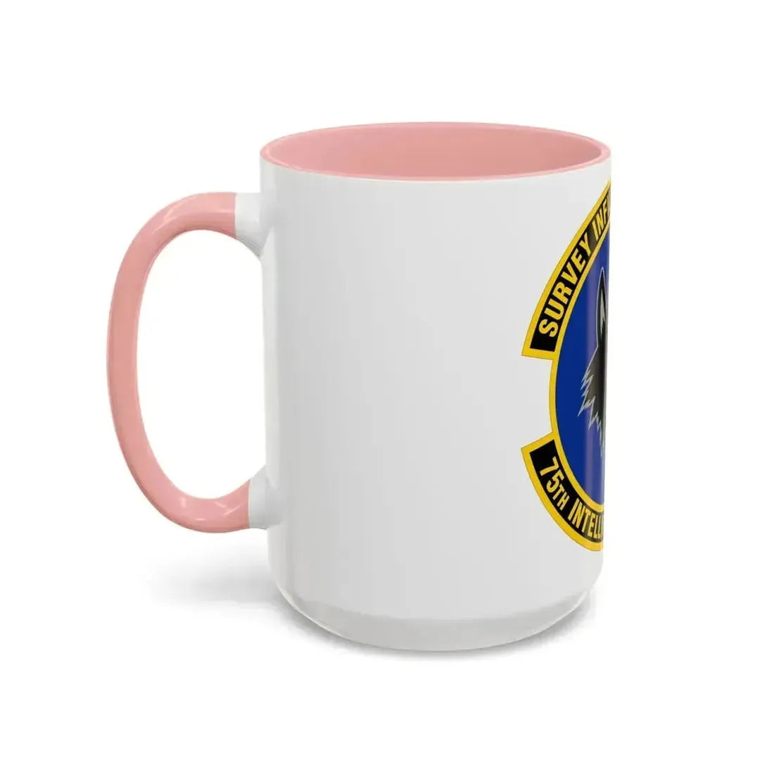 75 Intelligence Squadron ACC (U.S. Air Force) Accent Coffee Mug - Go Mug Yourself