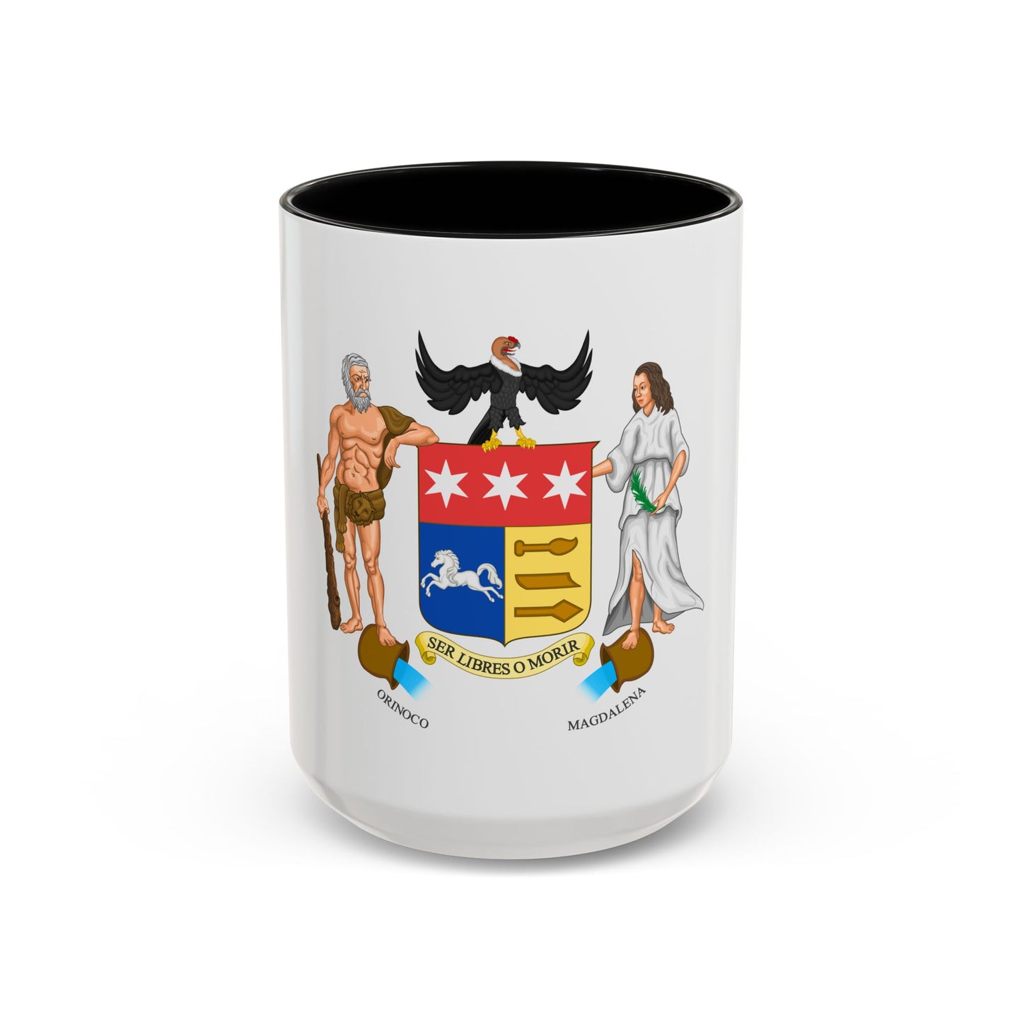 Coat of arms of Gran Colombia (1822 proposal) - Accent Coffee Mug