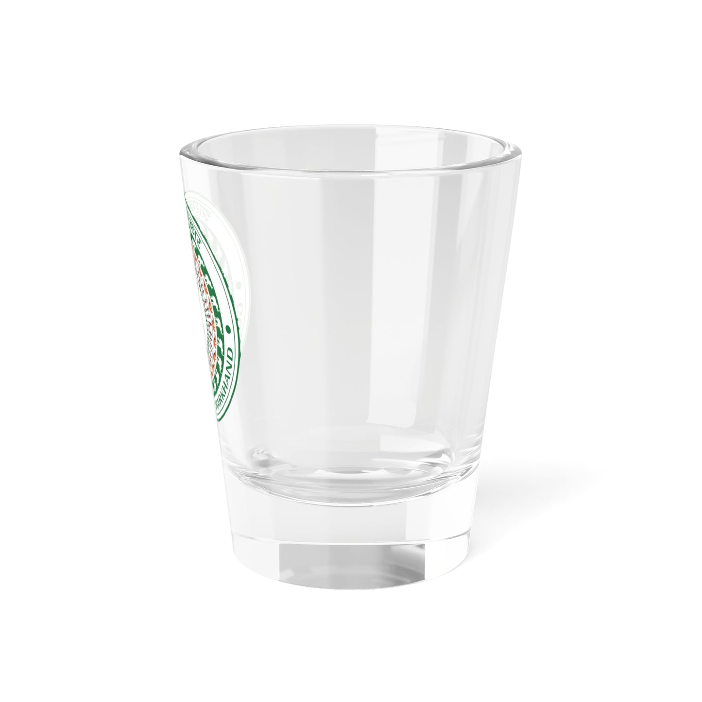 Jharkhand Rajakiya Chihna (India) (Coat of Arms) Shot Glass 1.5oz