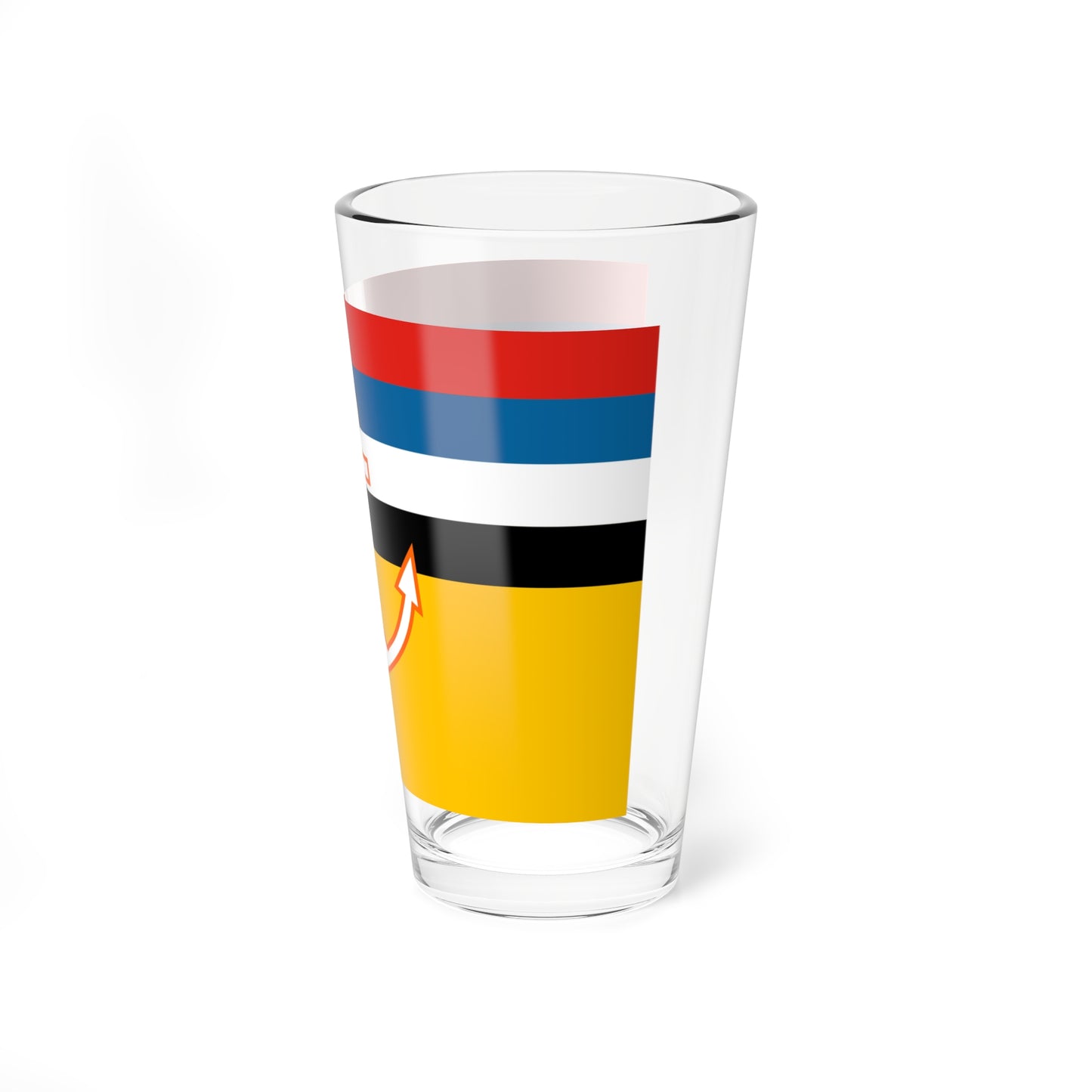 Flag of Manchukuo Marine Office (China) Pint Glass 16oz