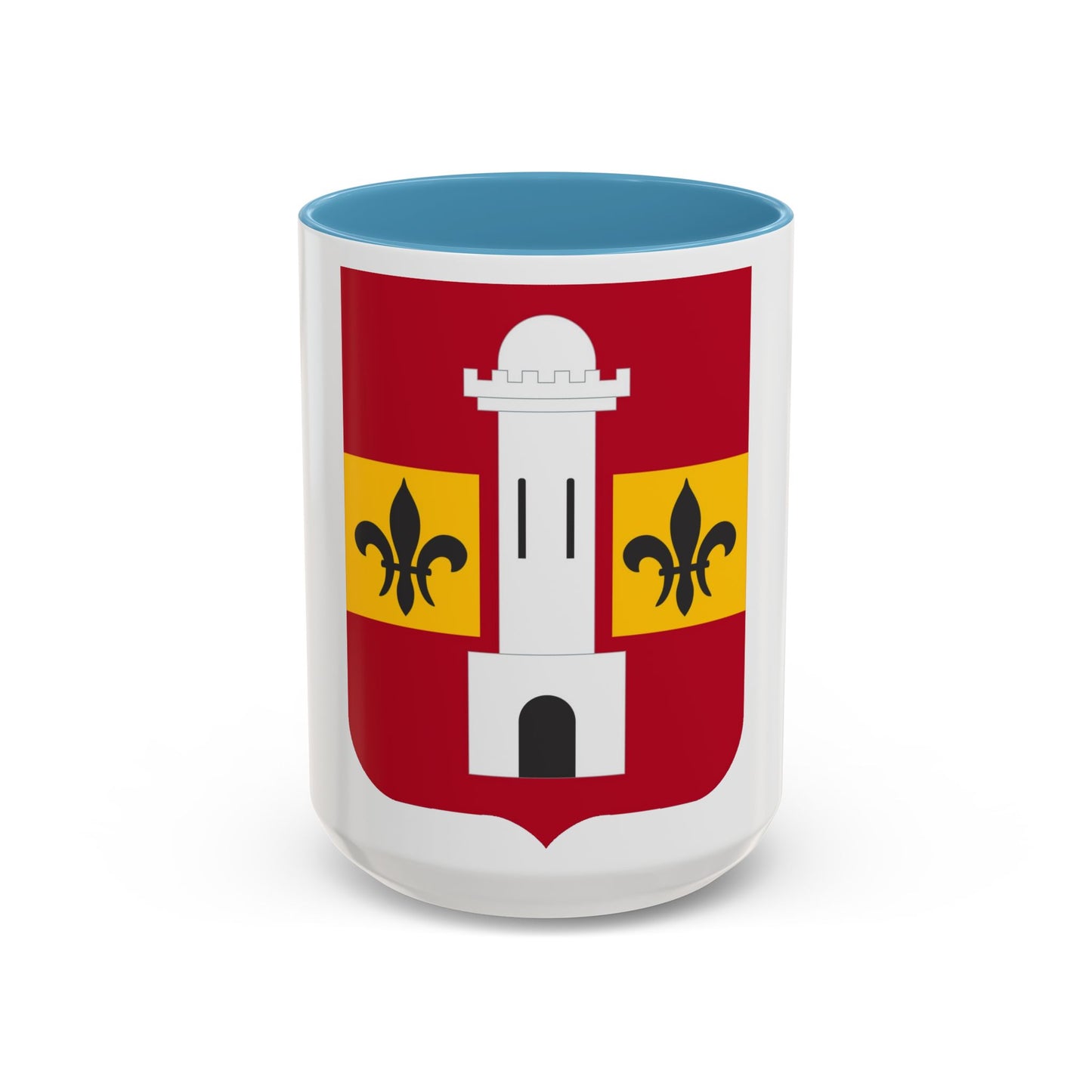 740th Antiaircraft Artillery Gun Battalion v2 (U.S. Army) Accent Coffee Mug