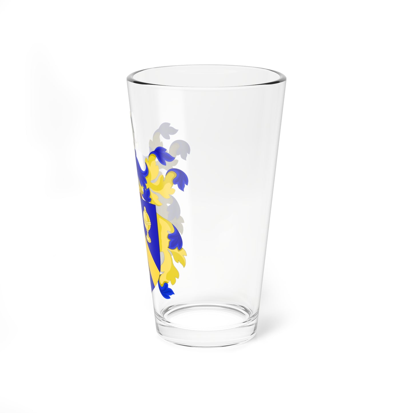 Coat of Arms of William Butler (United States) (Coat of Arms) Pint Glass 16oz