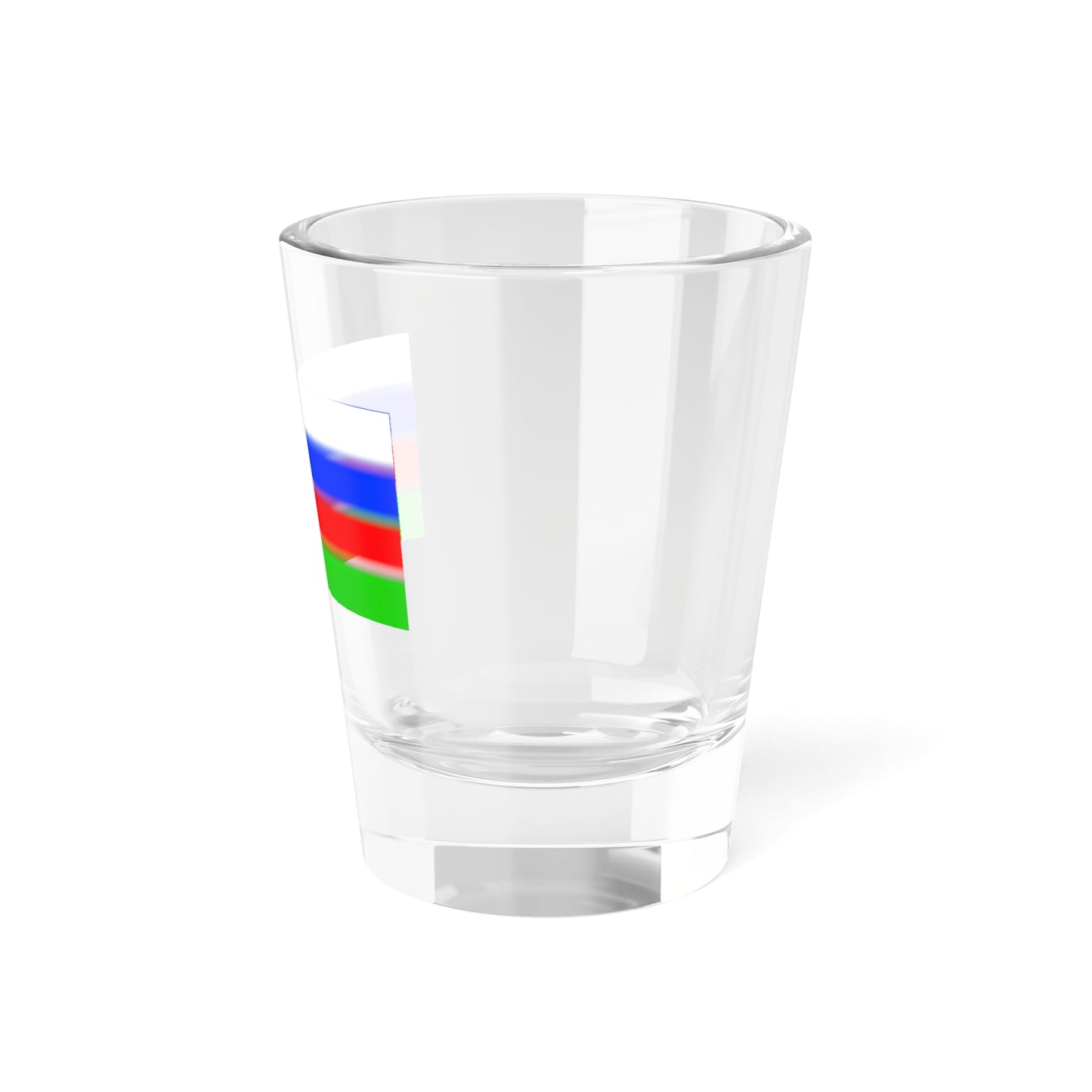 Flag of Ust-Kansky District 2003 (Russia) Shot Glass 1.5oz