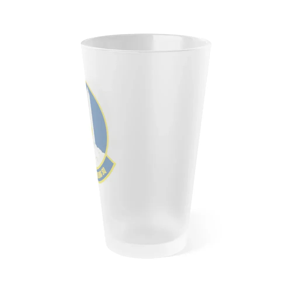 756 Air Refueling Squadron AFRC (U.S. Air Force) Frosted Pint Glass 16oz - Go Mug Yourself