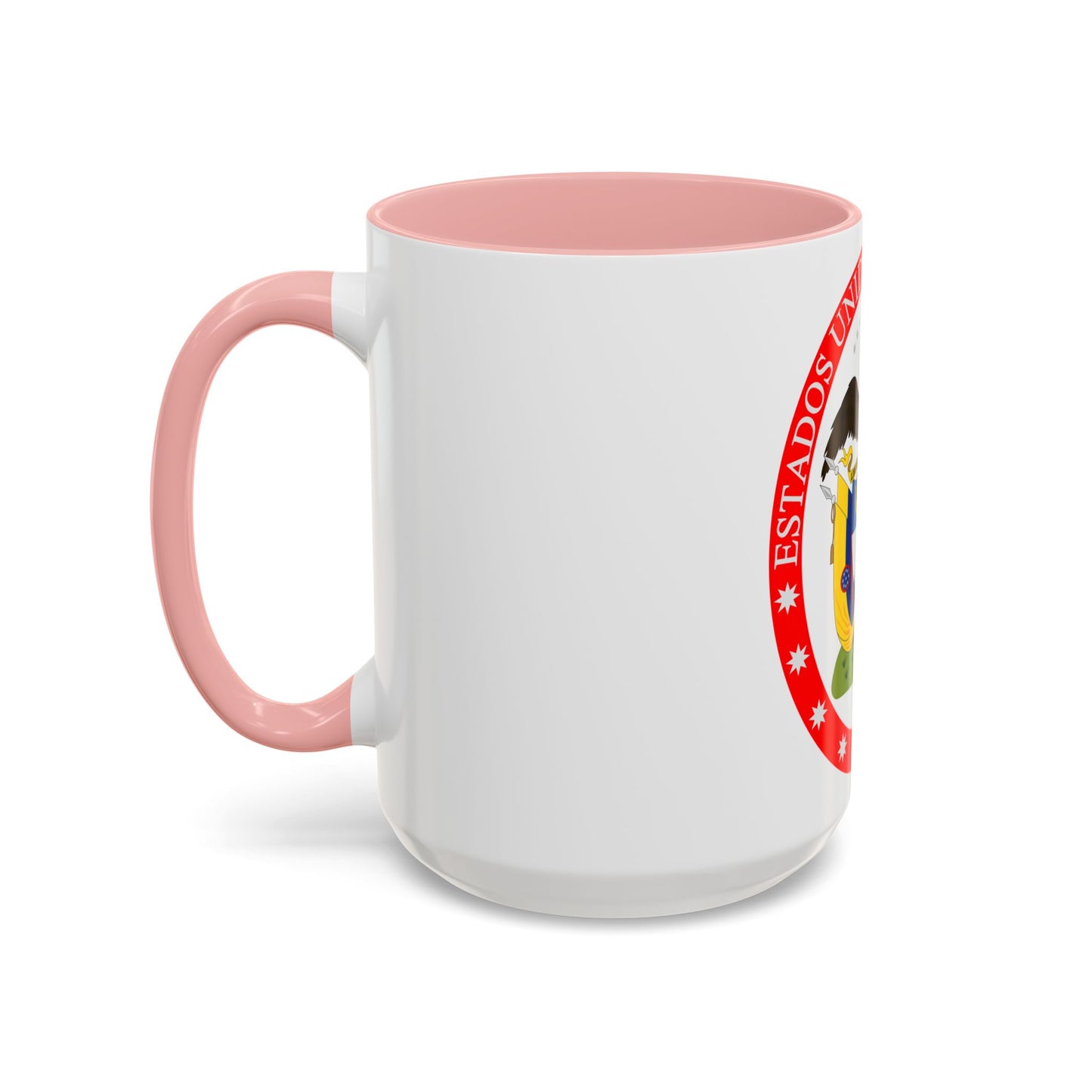 Coat of arms of the United States of Colombia - Accent Coffee Mug