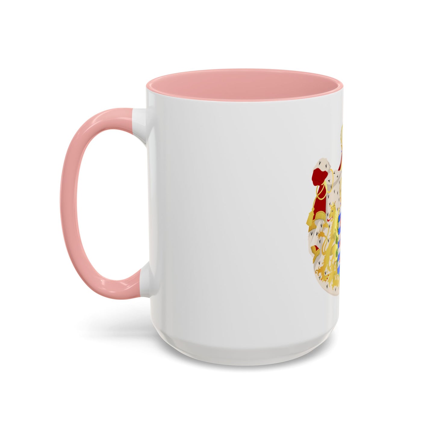 Greater coat of arms of the grand-duchy of Luxembourg - Accent Coffee Mug