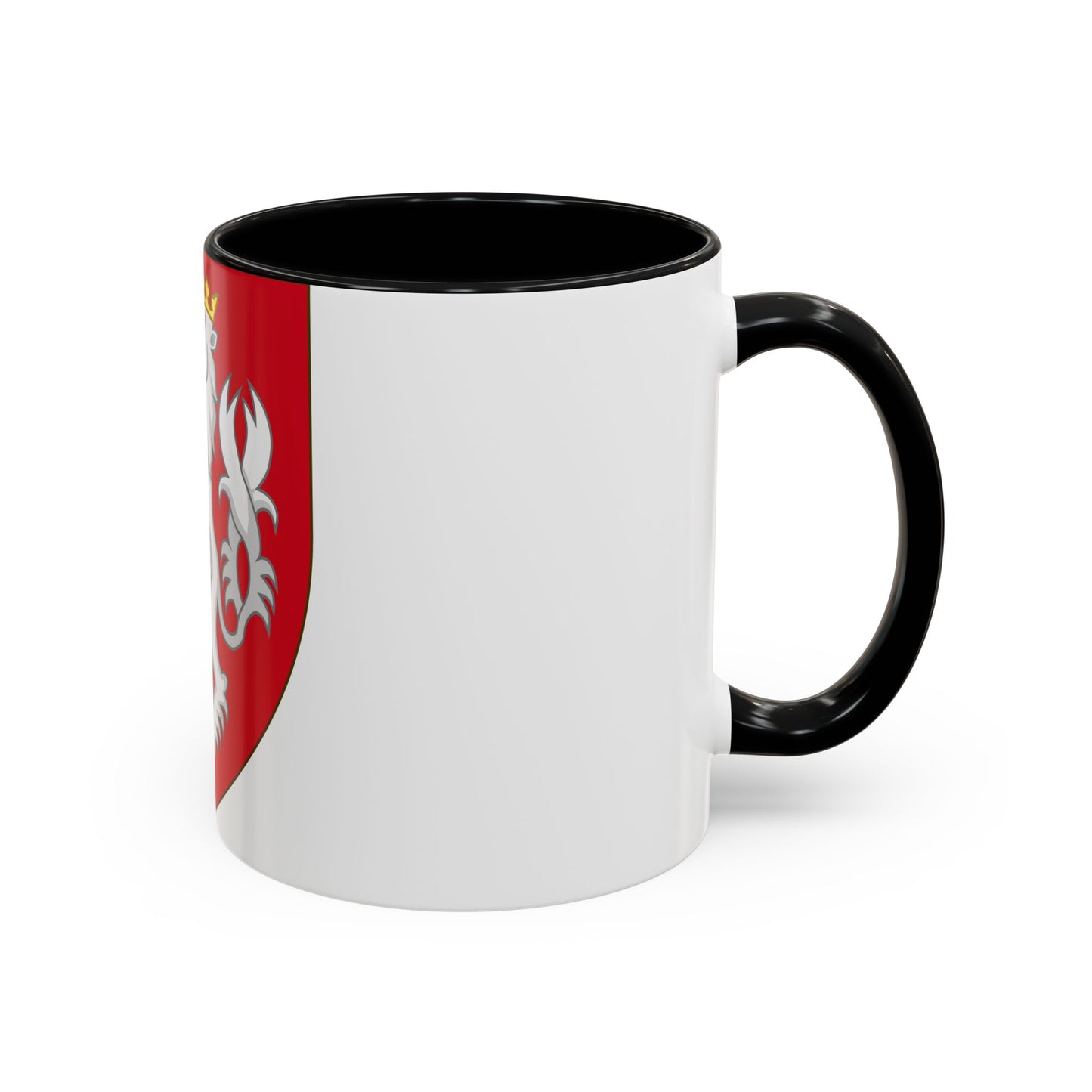 Coat of arms of the House of Luxembourg-Bohemia - Accent Coffee Mug