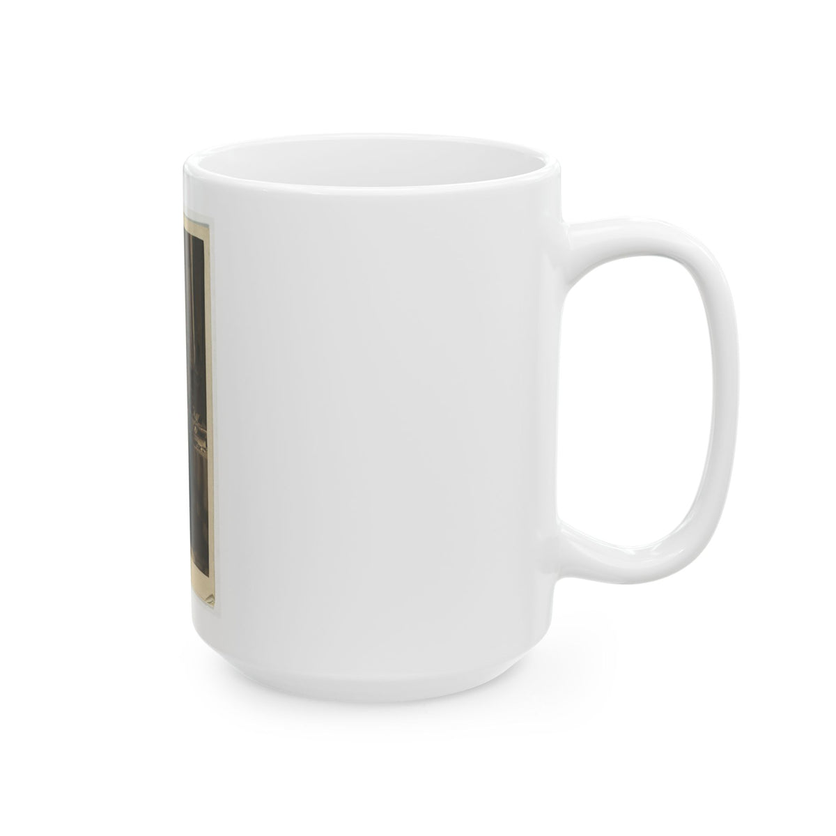 Stringham, New York (U.S. Civil War) White Coffee Mug