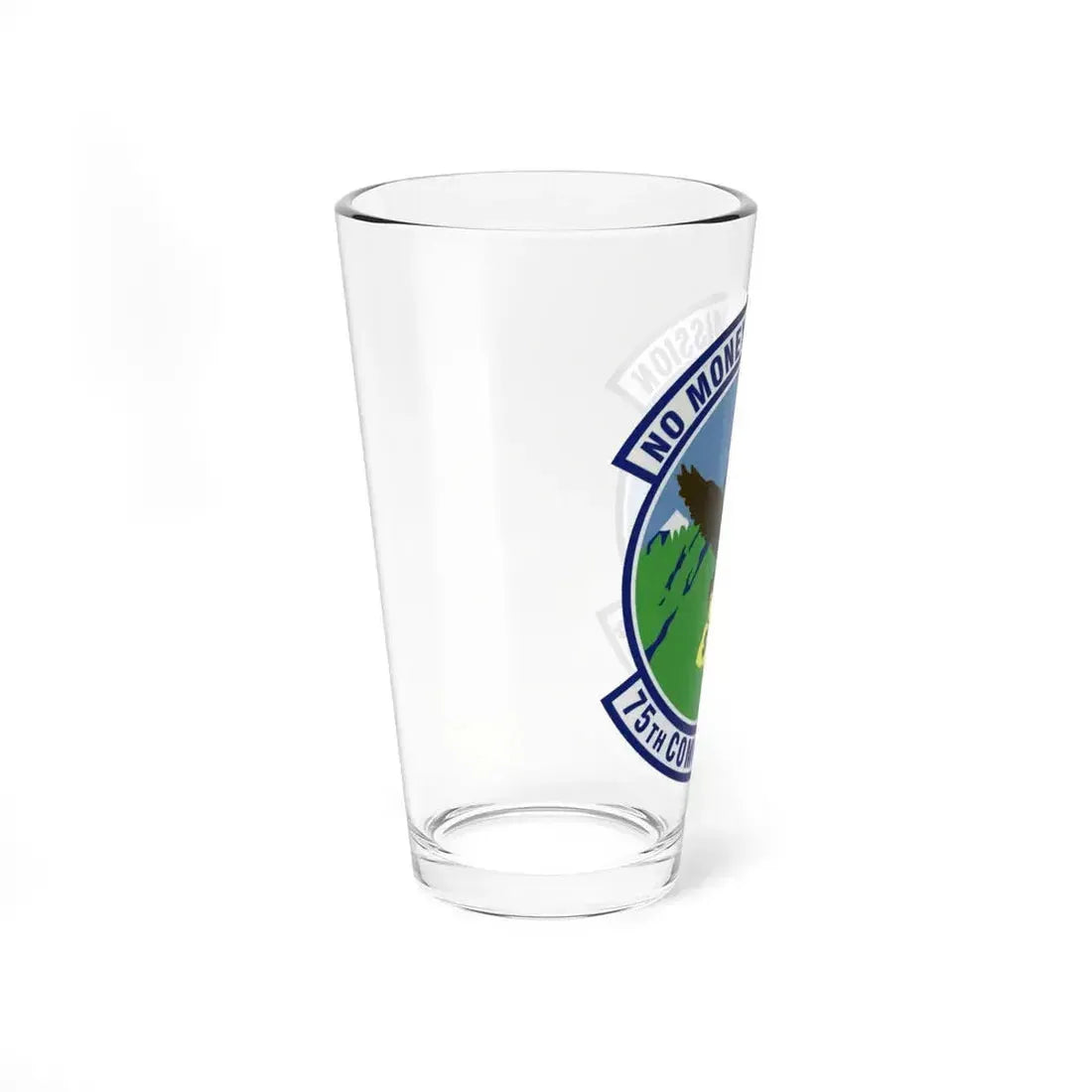 75th Comptroller Squadron (U.S. Air Force) Pint Glass 16oz - Go Mug Yourself