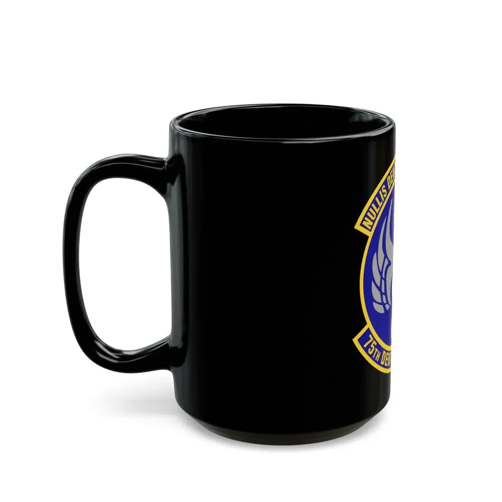 75th Dental Squadron (U.S. Air Force) Black Coffee Mug - Go Mug Yourself