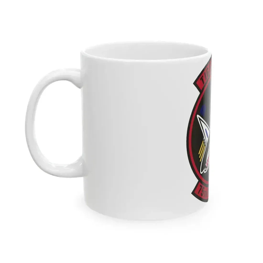 75th Fighter Squadron (U.S. Air Force) White Coffee Mug - Go Mug Yourself