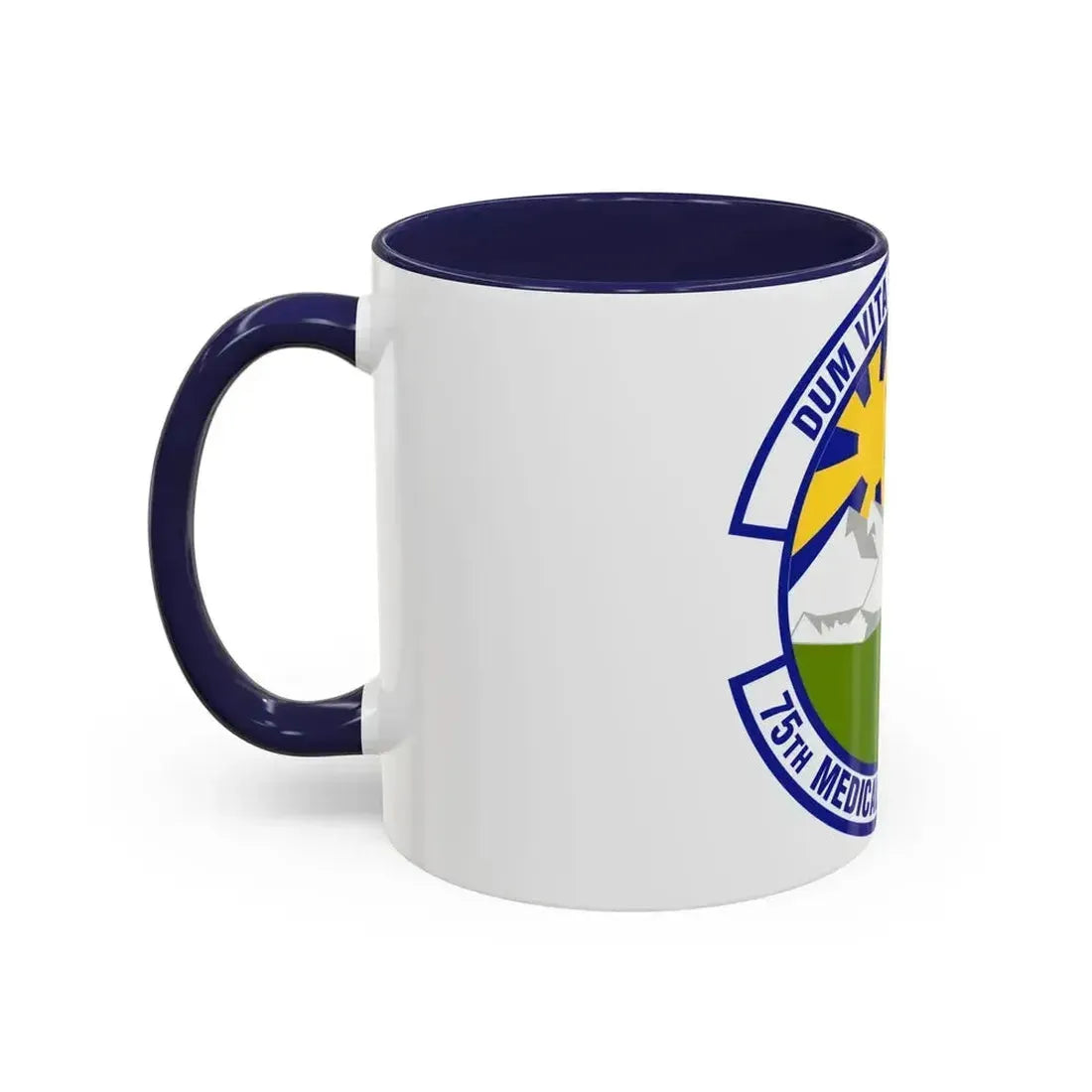 75th Medical Operations Squadron (U.S. Air Force) Accent Coffee Mug - Go Mug Yourself