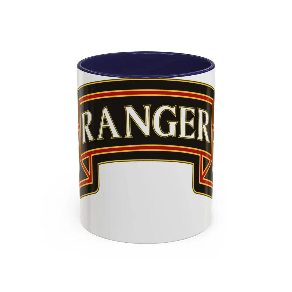75th Ranger Regiment Regimental Reconnaissance Company (U.S. Army) Accent Coffee Mug 11oz Navy - Go Mug Yourself