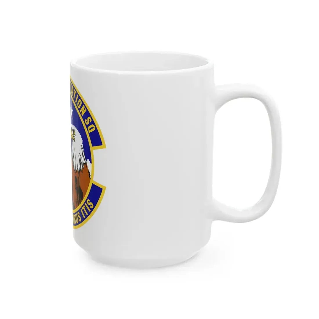 75th Transportation Squadron (U.S. Air Force) White Coffee Mug - Go Mug Yourself