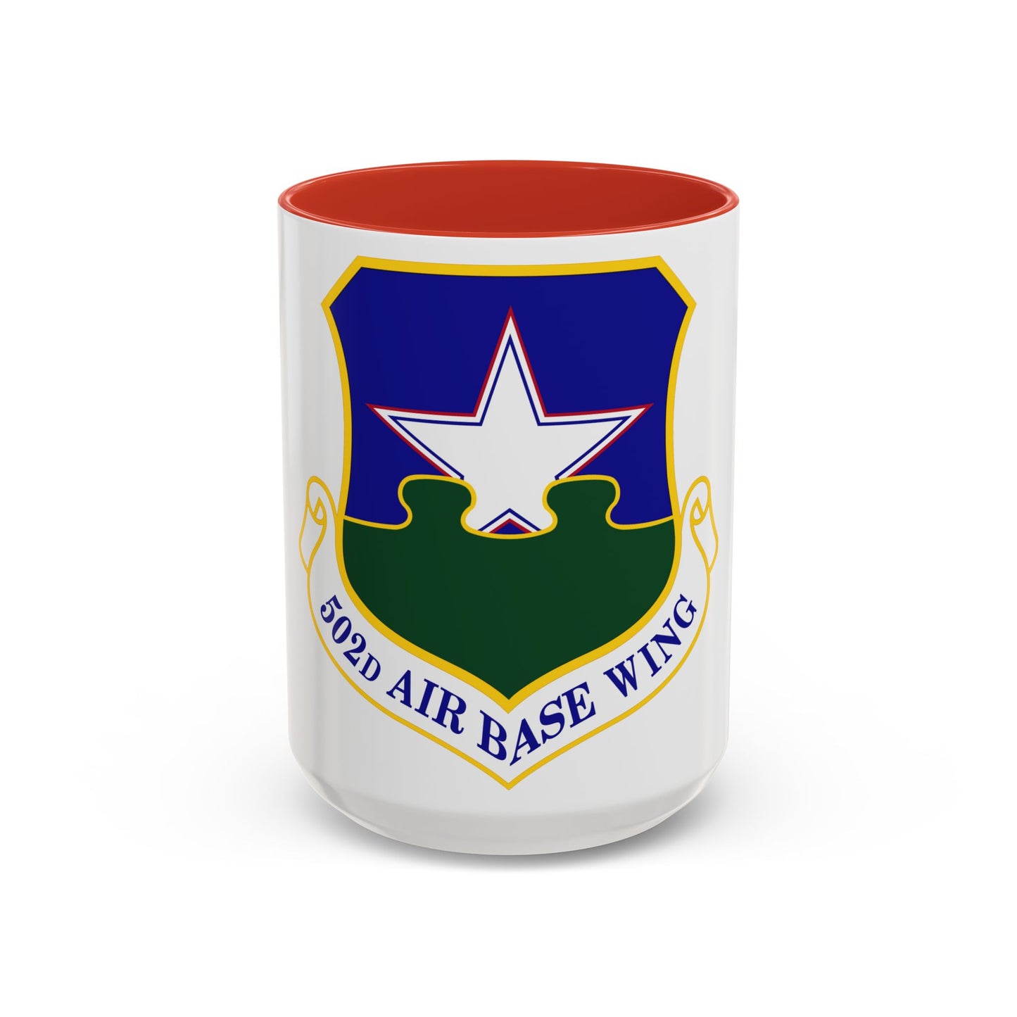 502d Air Base Wing (U.S. Air Force) Accent Coffee Mug
