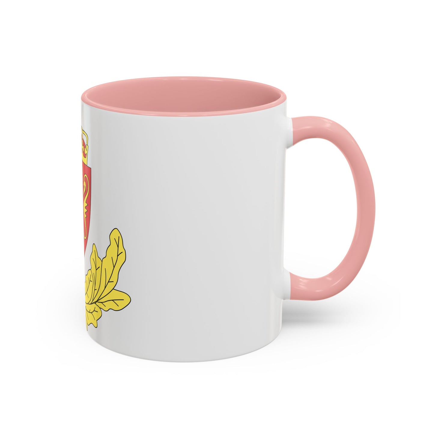 Coat of arms of the Norwegian Border Police - Accent Coffee Mug