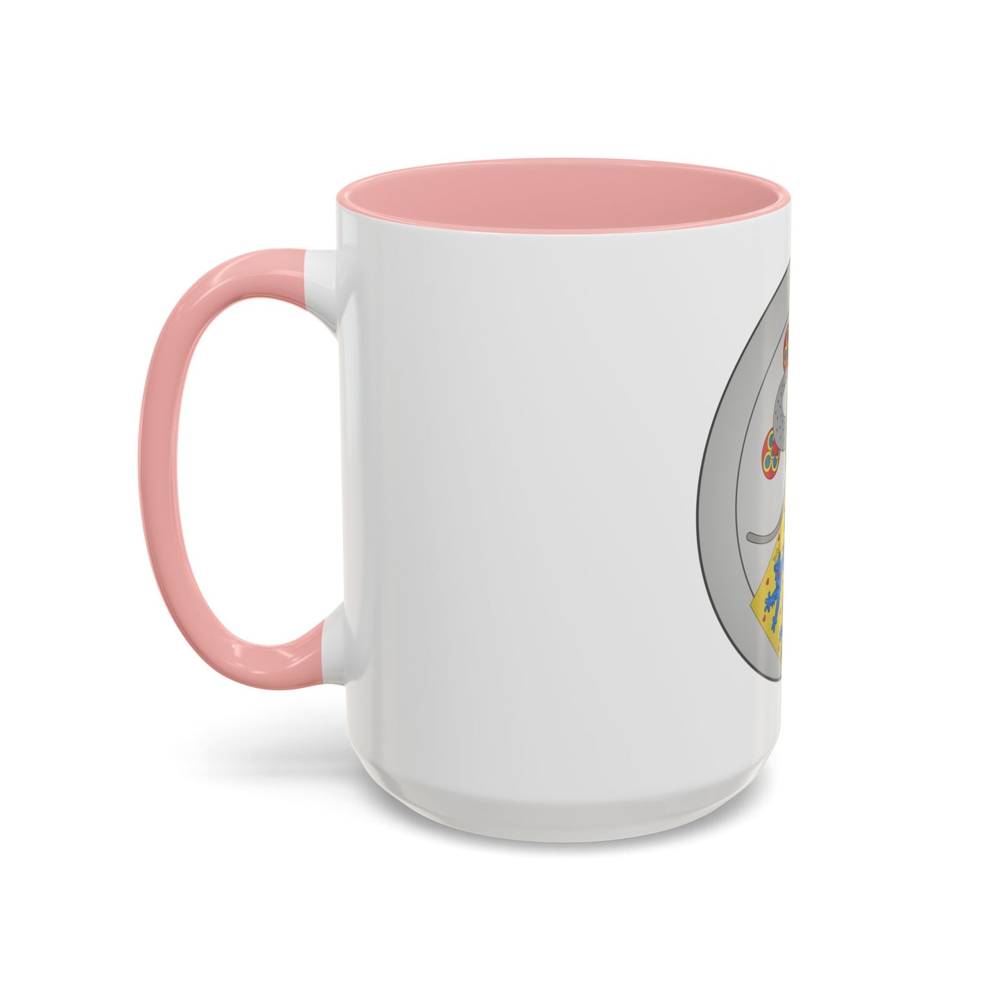 Coat of arms of Valdemar IV of Denmark - Accent Coffee Mug